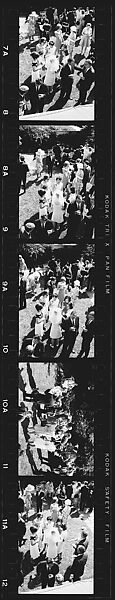 [147 Portraits of Guests at Wedding of Christie McDonald], Walker Evans (American, St. Louis, Missouri 1903–1975 New Haven, Connecticut), Film negative