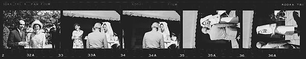 [147 Portraits of Guests at Wedding of Christie McDonald], Walker Evans (American, St. Louis, Missouri 1903–1975 New Haven, Connecticut), Film negative
