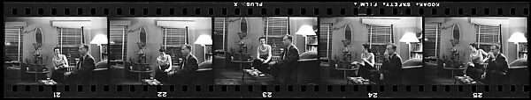 [111 Portraits of Jane Smith Evans, John McDonald, Walker Evans, and Unidentified Others at Parties], Walker Evans (American, St. Louis, Missouri 1903–1975 New Haven, Connecticut), Film negative