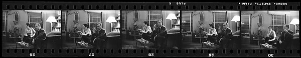 [111 Portraits of Jane Smith Evans, John McDonald, Walker Evans, and Unidentified Others at Parties], Walker Evans (American, St. Louis, Missouri 1903–1975 New Haven, Connecticut), Film negative