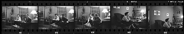 [111 Portraits of Jane Smith Evans, John McDonald, Walker Evans, and Unidentified Others at Parties], Walker Evans (American, St. Louis, Missouri 1903–1975 New Haven, Connecticut), Film negative