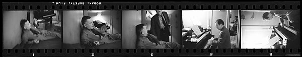 [111 Portraits of Jane Smith Evans, John McDonald, Walker Evans, and Unidentified Others at Parties], Walker Evans (American, St. Louis, Missouri 1903–1975 New Haven, Connecticut), Film negative