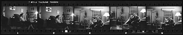 [111 Portraits of Jane Smith Evans, John McDonald, Walker Evans, and Unidentified Others at Parties], Walker Evans (American, St. Louis, Missouri 1903–1975 New Haven, Connecticut), Film negative