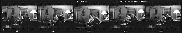 [111 Portraits of Jane Smith Evans, John McDonald, Walker Evans, and Unidentified Others at Parties], Walker Evans (American, St. Louis, Missouri 1903–1975 New Haven, Connecticut), Film negative
