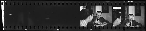 [111 Portraits of Jane Smith Evans, John McDonald, Walker Evans, and Unidentified Others at Parties], Walker Evans (American, St. Louis, Missouri 1903–1975 New Haven, Connecticut), Film negative
