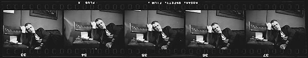 [111 Portraits of Jane Smith Evans, John McDonald, Walker Evans, and Unidentified Others at Parties], Walker Evans (American, St. Louis, Missouri 1903–1975 New Haven, Connecticut), Film negative