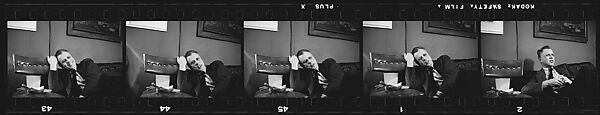 [111 Portraits of Jane Smith Evans, John McDonald, Walker Evans, and Unidentified Others at Parties], Walker Evans (American, St. Louis, Missouri 1903–1975 New Haven, Connecticut), Film negative