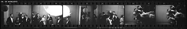 [28 Views of Party at Home of Farwell Smith], Walker Evans (American, St. Louis, Missouri 1903–1975 New Haven, Connecticut), Film negative