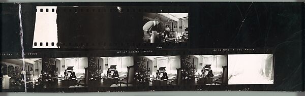[7 Views of Unidentified People at a Party], Walker Evans (American, St. Louis, Missouri 1903–1975 New Haven, Connecticut), Gelatin silver print 