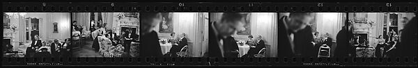 [99 Views of Party, Possibly Parkinson Debutante Ball], Walker Evans (American, St. Louis, Missouri 1903–1975 New Haven, Connecticut), Film negative