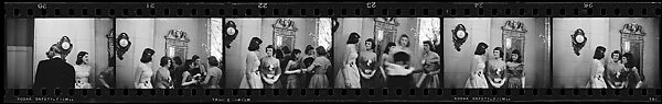 [99 Views of Party, Possibly Parkinson Debutante Ball], Walker Evans (American, St. Louis, Missouri 1903–1975 New Haven, Connecticut), Film negative