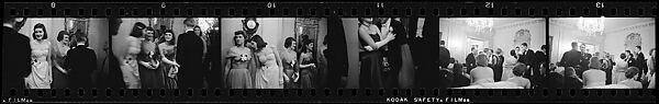 [99 Views of Party, Possibly Parkinson Debutante Ball], Walker Evans (American, St. Louis, Missouri 1903–1975 New Haven, Connecticut), Film negative