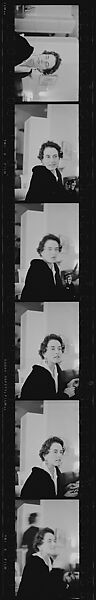 [74 Views of Vita Petersen and Others at Party], Walker Evans (American, St. Louis, Missouri 1903–1975 New Haven, Connecticut), Film negative