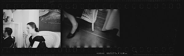 [74 Views of Vita Petersen and Others at Party], Walker Evans (American, St. Louis, Missouri 1903–1975 New Haven, Connecticut), Film negative