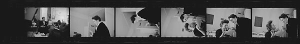 [74 Views of Vita Petersen and Others at Party], Walker Evans (American, St. Louis, Missouri 1903–1975 New Haven, Connecticut), Film negative