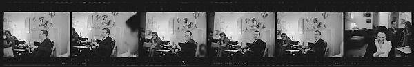 [74 Views of Vita Petersen and Others at Party], Walker Evans (American, St. Louis, Missouri 1903–1975 New Haven, Connecticut), Film negative