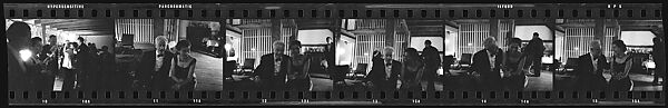 [284 Views of Party, Possibly New Year's Eve Party at Home of Robert Penn Warren], Walker Evans (American, St. Louis, Missouri 1903–1975 New Haven, Connecticut), Film negative