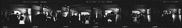 [284 Views of Party, Possibly New Year's Eve Party at Home of Robert Penn Warren], Walker Evans (American, St. Louis, Missouri 1903–1975 New Haven, Connecticut), Film negative