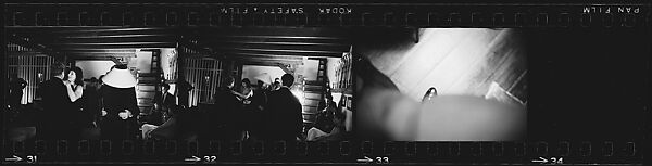 [284 Views of Party, Possibly New Year's Eve Party at Home of Robert Penn Warren], Walker Evans (American, St. Louis, Missouri 1903–1975 New Haven, Connecticut), Film negative