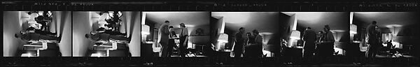 [284 Views of Party, Possibly New Year's Eve Party at Home of Robert Penn Warren], Walker Evans (American, St. Louis, Missouri 1903–1975 New Haven, Connecticut), Film negative