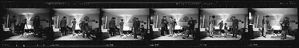 [284 Views of Party, Possibly New Year's Eve Party at Home of Robert Penn Warren], Walker Evans (American, St. Louis, Missouri 1903–1975 New Haven, Connecticut), Film negative