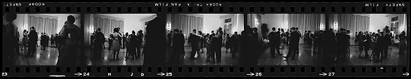 [284 Views of Party, Possibly New Year's Eve Party at Home of Robert Penn Warren], Walker Evans (American, St. Louis, Missouri 1903–1975 New Haven, Connecticut), Film negative
