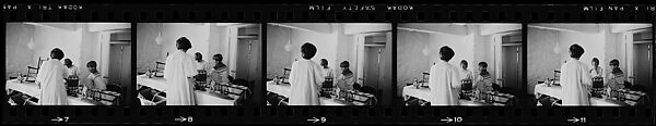 [69 Views of Several Parties, Possibly at Homes of Robert Penn Warren and Jack and Eunice Clarke Jessup], Walker Evans (American, St. Louis, Missouri 1903–1975 New Haven, Connecticut), Film negative