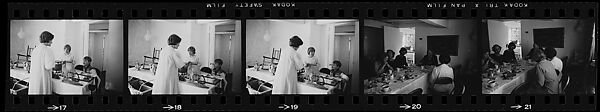 [69 Views of Several Parties, Possibly at Homes of Robert Penn Warren and Jack and Eunice Clarke Jessup], Walker Evans (American, St. Louis, Missouri 1903–1975 New Haven, Connecticut), Film negative