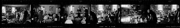 [69 Views of Several Parties, Possibly at Homes of Robert Penn Warren and Jack and Eunice Clarke Jessup], Walker Evans (American, St. Louis, Missouri 1903–1975 New Haven, Connecticut), Film negative