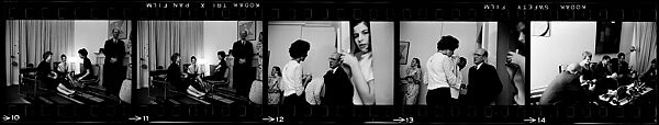 [29 Views of Ben Shahn and Others at Party], Walker Evans (American, St. Louis, Missouri 1903–1975 New Haven, Connecticut), Film negative