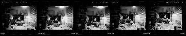 [29 Views of Ben Shahn and Others at Party], Walker Evans (American, St. Louis, Missouri 1903–1975 New Haven, Connecticut), Film negative