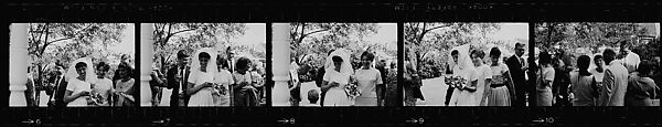 [94 Views of Tworkov-Moskowitz Wedding], Walker Evans (American, St. Louis, Missouri 1903–1975 New Haven, Connecticut), Film negative