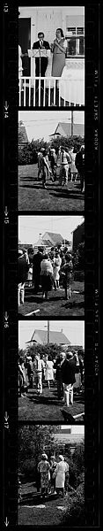 [94 Views of Tworkov-Moskowitz Wedding], Walker Evans (American, St. Louis, Missouri 1903–1975 New Haven, Connecticut), Film negative