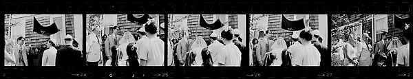 [94 Views of Tworkov-Moskowitz Wedding], Walker Evans (American, St. Louis, Missouri 1903–1975 New Haven, Connecticut), Film negative