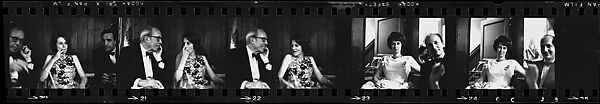 [23 Portraits of Isabelle Evans and Others at Dinner Party], Walker Evans (American, St. Louis, Missouri 1903–1975 New Haven, Connecticut), Film negative