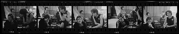 [45 Views of Party: "Barnes Musical Evening"], Walker Evans (American, St. Louis, Missouri 1903–1975 New Haven, Connecticut), Film negative 
