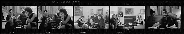 [45 Views of Party: "Barnes Musical Evening"], Walker Evans (American, St. Louis, Missouri 1903–1975 New Haven, Connecticut), Film negative