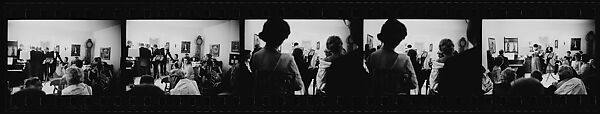 [45 Views of Party: "Barnes Musical Evening"], Walker Evans (American, St. Louis, Missouri 1903–1975 New Haven, Connecticut), Film negative
