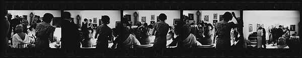 [45 Views of Party: "Barnes Musical Evening"], Walker Evans (American, St. Louis, Missouri 1903–1975 New Haven, Connecticut), Film negative