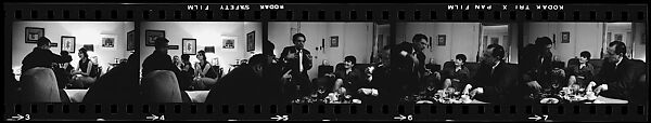 [35 Views of John McDonald and Others at Party], Walker Evans (American, St. Louis, Missouri 1903–1975 New Haven, Connecticut), Film negative 