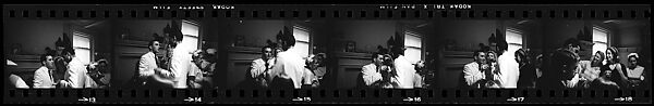 [73 Views of Unidentified Wedding Party], Walker Evans (American, St. Louis, Missouri 1903–1975 New Haven, Connecticut), Film negative