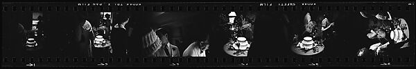 [73 Views of Unidentified Wedding Party], Walker Evans (American, St. Louis, Missouri 1903–1975 New Haven, Connecticut), Film negative