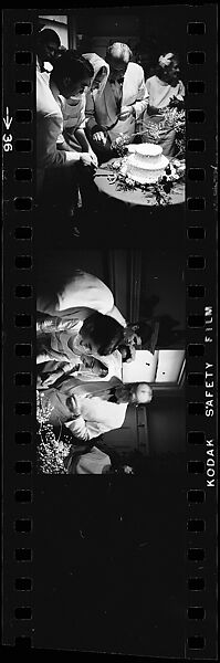 [73 Views of Unidentified Wedding Party], Walker Evans (American, St. Louis, Missouri 1903–1975 New Haven, Connecticut), Film negative
