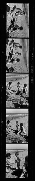 [10 Portraits of Walker Evans and Portraits of Unidentified Others at Beach], Walker Evans (American, St. Louis, Missouri 1903–1975 New Haven, Connecticut), Film negative