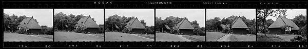 [54 Views of House with Thatched Roof, Possibly England: "Denis House"], Walker Evans (American, St. Louis, Missouri 1903–1975 New Haven, Connecticut), Film negative