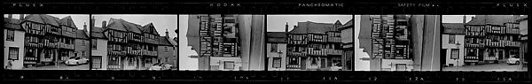 [54 Views of House with Thatched Roof, Possibly England: "Denis House"], Walker Evans (American, St. Louis, Missouri 1903–1975 New Haven, Connecticut), Film negative