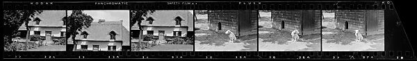 [54 Views of House with Thatched Roof, Possibly England: "Denis House"], Walker Evans (American, St. Louis, Missouri 1903–1975 New Haven, Connecticut), Film negative
