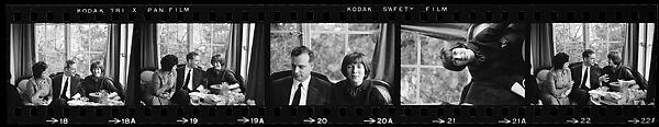 [102 Views of a Party, Possibly Family of Isabelle Evans, Switzerland], Walker Evans (American, St. Louis, Missouri 1903–1975 New Haven, Connecticut), Film negative