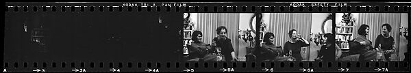 [102 Views of a Party, Possibly Family of Isabelle Evans, Switzerland], Walker Evans (American, St. Louis, Missouri 1903–1975 New Haven, Connecticut), Film negative
