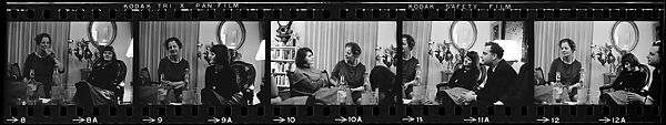 [102 Views of a Party, Possibly Family of Isabelle Evans, Switzerland], Walker Evans (American, St. Louis, Missouri 1903–1975 New Haven, Connecticut), Film negative